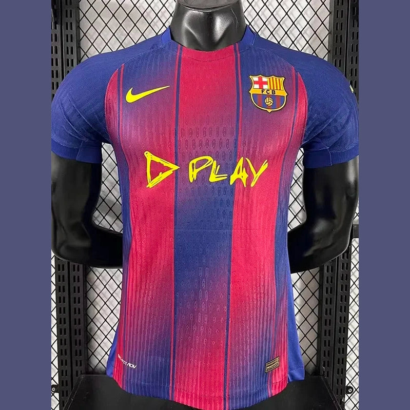 2025-26 Barcelona Home Derby Soccer Jersey