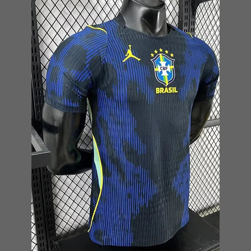 Brazil World Cup Blue Soccer Jersey