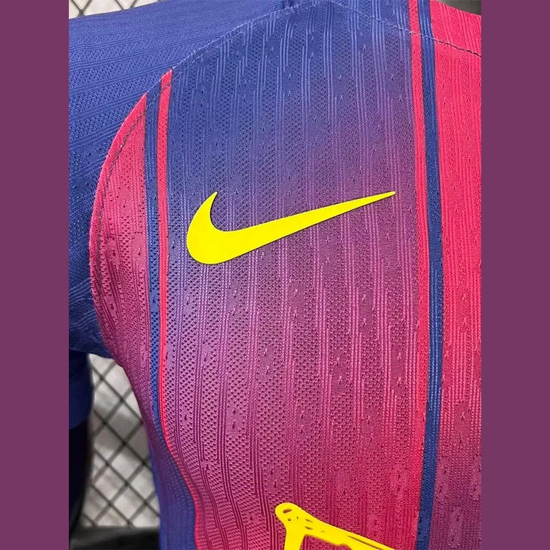 2025-26 Barcelona Home Derby Soccer Jersey