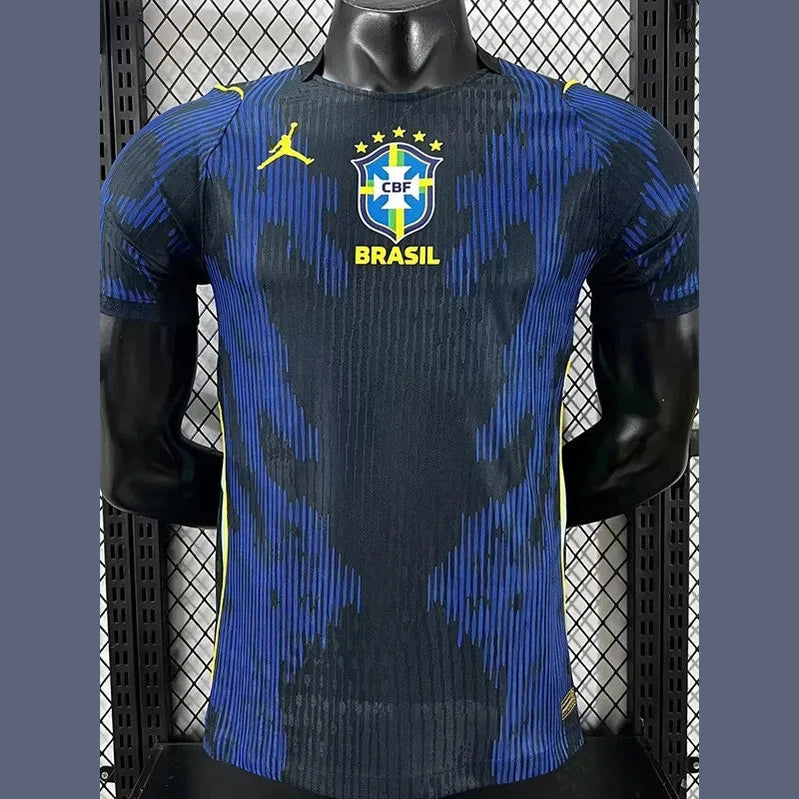 Brazil World Cup Blue Soccer Jersey